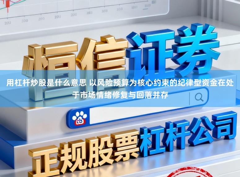 用杠杆炒股是什么意思 以风险预算为核心约束的纪律型资金在处于市场情绪修复与回落并存