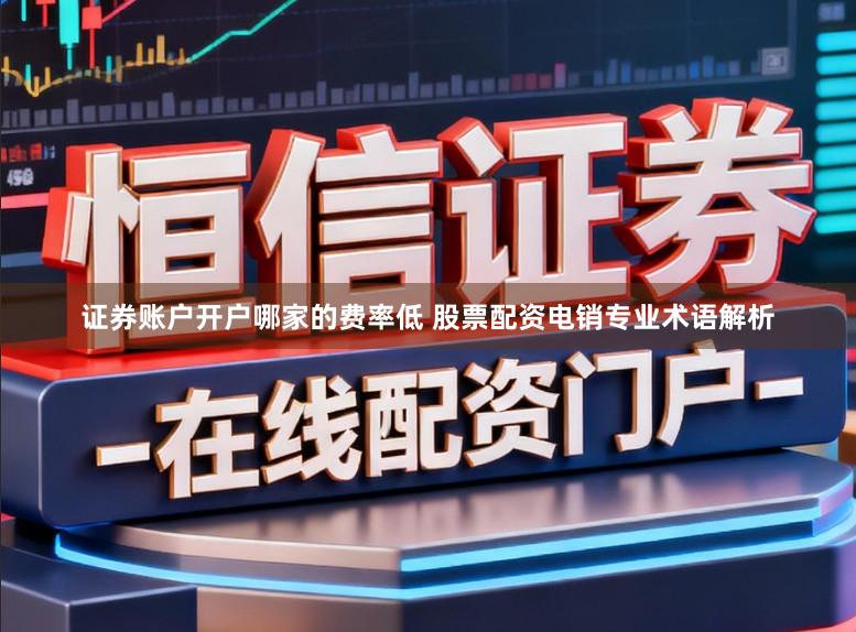 证券账户开户哪家的费率低 股票配资电销专业术语解析