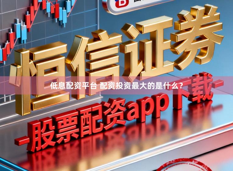 低息配资平台 配资投资最大的是什么？