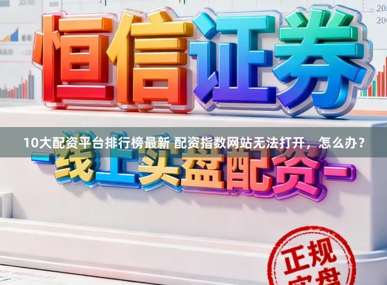 10大配资平台排行榜最新 配资指数网站无法打开,怎么办?